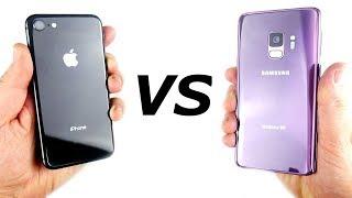 iPhone 8 vs Galaxy S9 Speed Test