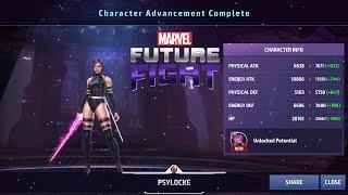 Marvel Future Fight Part 129 - Deadpool Epic Quest to 77% Psylocke to Tier 2!