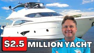 Delivered $2.5 Million Luxury Yacht