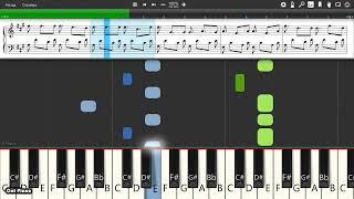 Coeur de Pirate - Cap Diamant - Piano tutorial and cover (Sheets + MIDI)