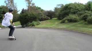 Skating into a parked car!