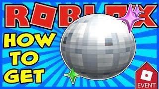 [EVENT] HOW TO GET THE DISCO BALL HELMET IN THE PIZZA PARTY EVENT IN ROBLOX