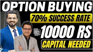 Option buying strategy with 10000 Rs capital!