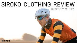SIROKO CYCLING GEAR 1-YEAR REVIEW! - Jersey, Bibs, Base layers, Wind vest, Arm sleeves, Glasses