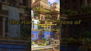 THE HANGING GARDENS OF BABYLON - one of seven wonders of the ancient world #babylon #history