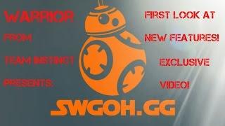 SWGOH.GG Exclusive Sneak Peak at New Features!!!