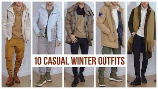 10 Casual Winter Outfit Ideas for Men | Style Inspiration