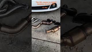 The 4th reason to install headers on your E46