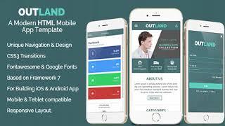 Outland - iOS & Android Mobile App Template | Codecanyon Scripts and Snippets