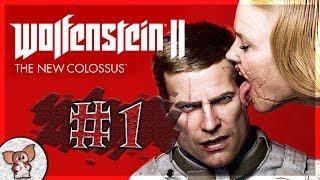 Wolfenstein II: The New Colossus - #1 - Бласковиц Снова в Крови, Жестокости и Мясе.