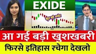 EXIDE Share News Today | EXIDE Stock Latest News️ | EXIDE Stock Analysis | #exideshare