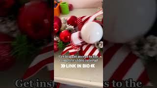 How to make a Christmas garland  Link in description 