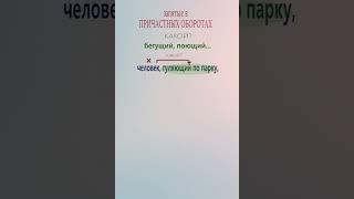 БШУ - ЕГЭ по русскому, задание 17 \ Причастные обороты