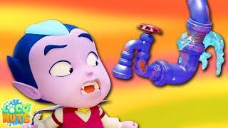 Gebrochen Pie Boo Boo Lustiges animiertes Halloween-Cartoon-Video für Kleinkinder
