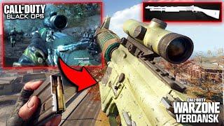 Mason BO1 Commando and KS-23 Loadout from Crash Site Mission in Warzone Solos Verdansk Win Gameplay
