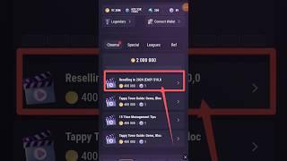 reselling in 2024 (easy $ 10‚000) || new tapswap code || RESELLING IN 2024 ( EASY $ 10 ‚000) tapswap