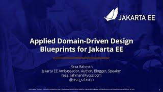 Applied Domain-Driven Design Blueprints for Jakarta EE