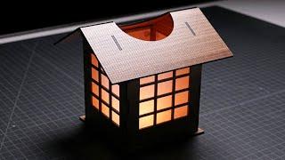 How to make a Japanese Tea Light Candle Box with a Laser Cutter