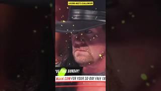Undertaker Warns Reigns: This Is Still My Yard! | #wwe