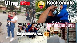 Mi esposo Olcay ya NO quiere que aprenda turco +Compra para nuestro bebé +Zona turística de Bursa