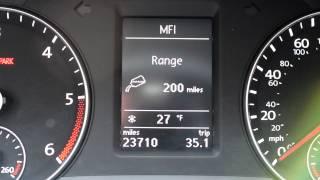 2012 VW Passat TDI - Low AdBlue Warning