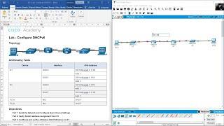 8.5.1 Lab - Configure DHCPv6 (Packet Tracer)