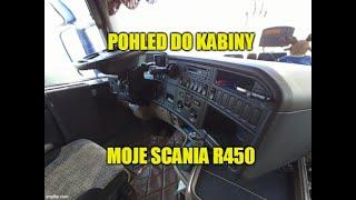 Pohled do kabiny - SCANIA R450 2015 MEGATRANS