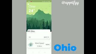 FLUTTER WEATHER APPLICATION