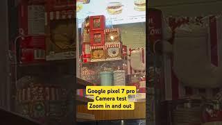 Google pixel 7 pro in 2024 | camera test | zoom in and out | tim Horton Canada