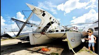 SCAM? INSANE Saga of a Hurricane Damaged Sailboat Pt.3/4