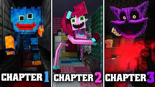 [All Chapters][Full Gameplay] Poppy Playtime Chapter 1 2 3 in Minecraft - map