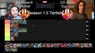 Marvel Rivals: Season 1.5 Tierlist With LG Alphy