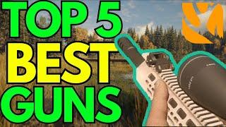 TOP 5 BEST WEAPONS IN THE GAME!! (BUY THESE FIRST) - Call of the Wild