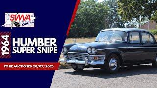 LOT 84 - Humber Super Snipe 1964 | SWVA 28th April 2023 Classic Car Auction