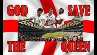 󠁧󠁢󠁥󠁮󠁧󠁿 God Save the Queen  (with english lyrics) - Hymne anglais - Twickenham - Rugby 