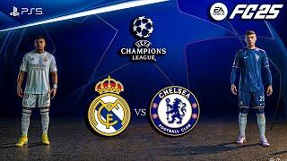 FC 25 - Real Madrid vs Chelsea Ft. Mbappe, Palmer, | UEFA Champions League | PS5™ [4K60]