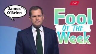 Fool Of The Week - Robert Jenrick The Comedian Attacks James O'Brien?