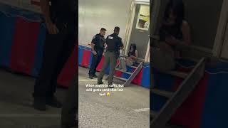 Flexibility level 100! #carnival #viral #fighting #texting #arrest