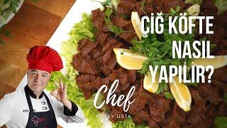 Evde ÇİĞ KÖFTE nasıl yapılır? | Oktay Usta