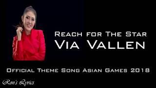 Reach for The Stars   Via Vallen   Official Theme Song Asian Games 2018