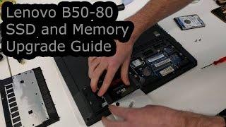 Lenovo B50 SSD/HDD and Memory Upgrade and Repair Guide