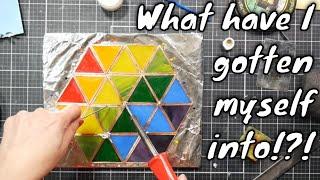 Are Michaels Stained Glass Kits Worth it? Let's put one together and see!