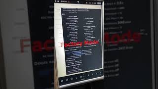 Что такое Factory Mode в Tesla?  Диагностика Тесла