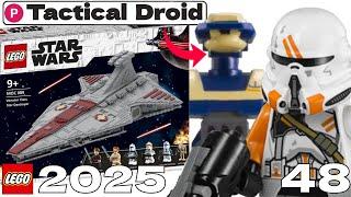 New Lego Venator!, Tactical Droid?, 212th Battle Pack!?, 2025 Lego Star Wars Sets!, & More! (Q&A 48)