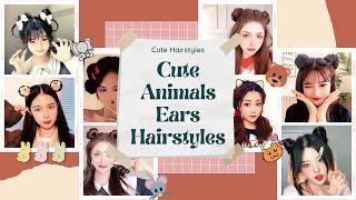 Cute & Easy Hairstyles Inspired by Cute Animal Ears Tutorial