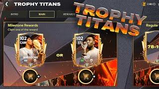 Maradona or Pele !! Trophy Titans Event in FC Mobile 25