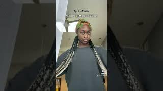 Part #2 of watch me clean my cornrows #protectivestyle #cornrows