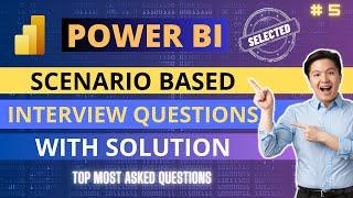 Power BI scenario based Interview Question with Solution | Power BI Interview | Power BI | #powerbi