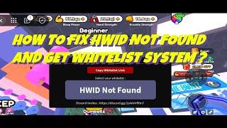 Fix Hwid Not Found and Get Whitelist System