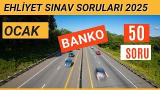 Ehliyet Sınav Soruları 2025 | Ocak Çıkmış MEB Ehliyet Sorularını Çöz